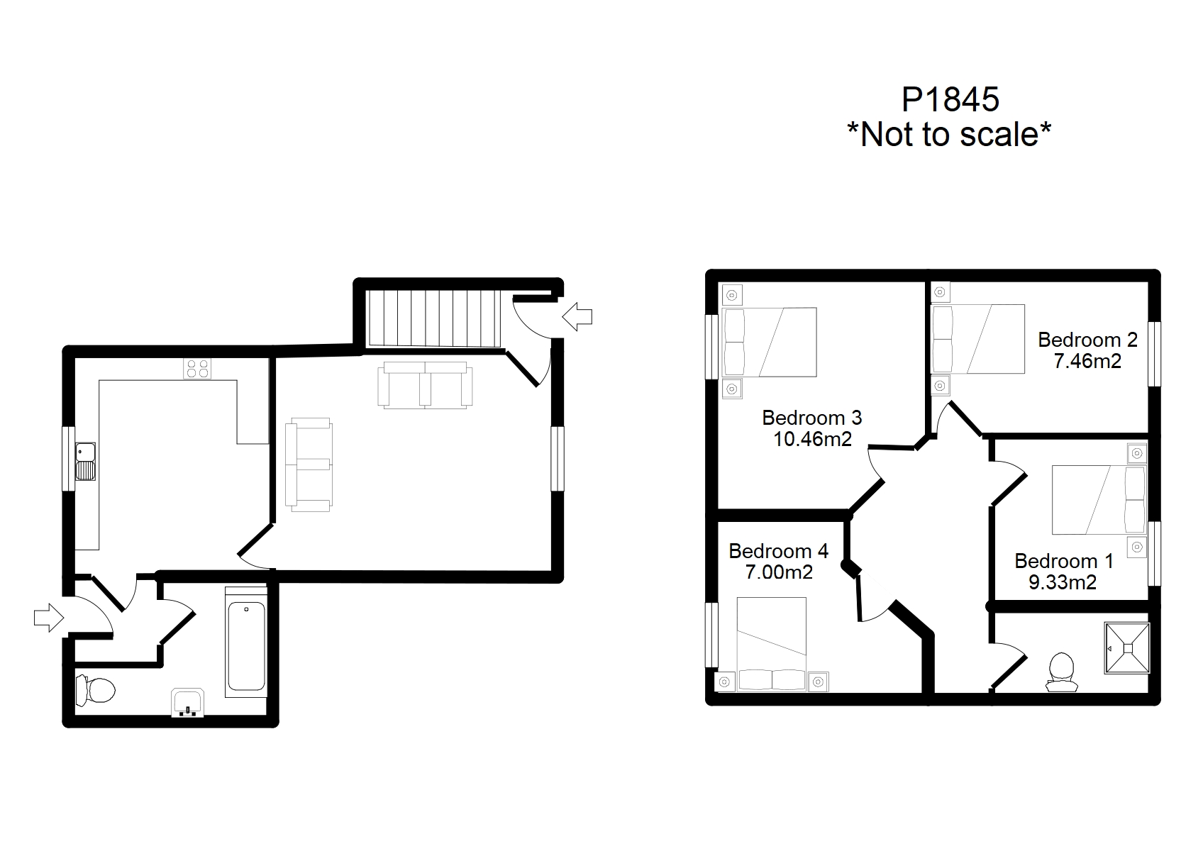 Illustrative floor plan for 40 Eighth Avenue